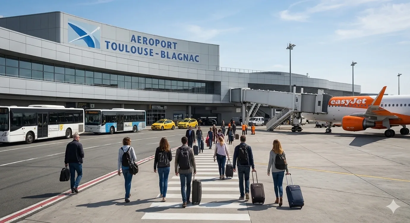 Aeropuerto de Toulouse-Blagnac — aeropuerto más cercano a Baqueira Beret para esquiadores internacionales